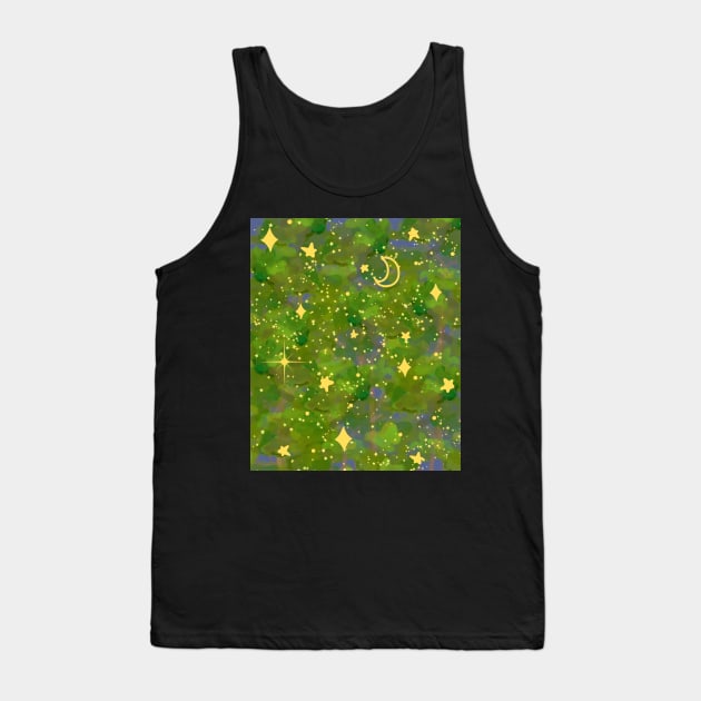 Starry night in forest Tank Top by SkyisBright